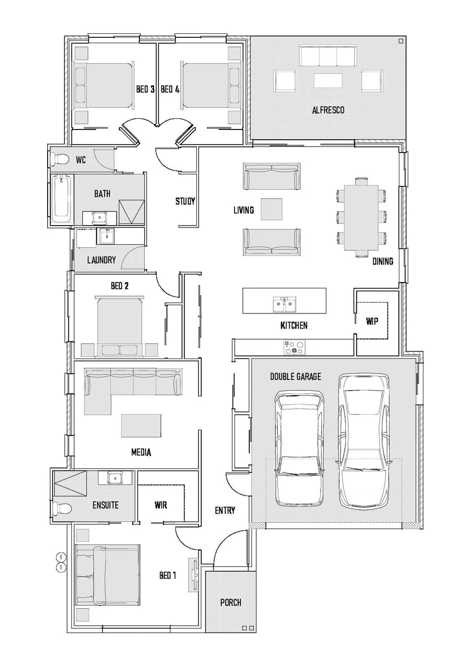 "Magnolia" floorplan