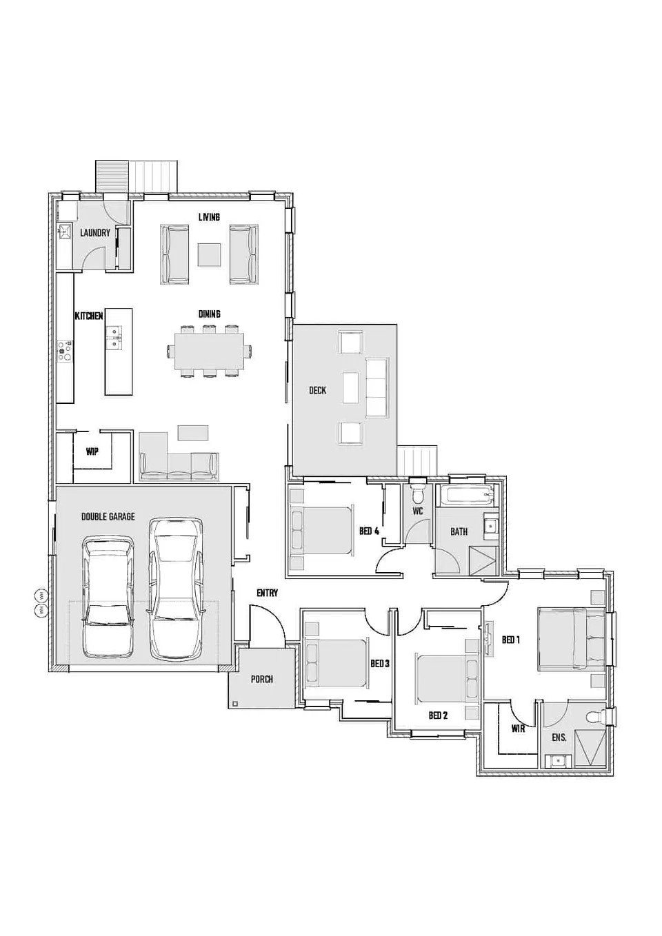 "Frangipani" floorplan