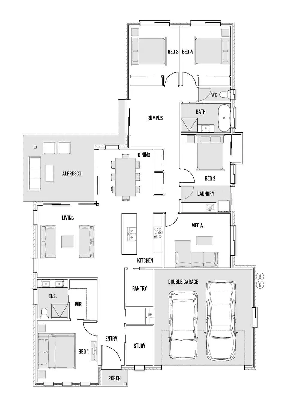"Wisteria" floorplan